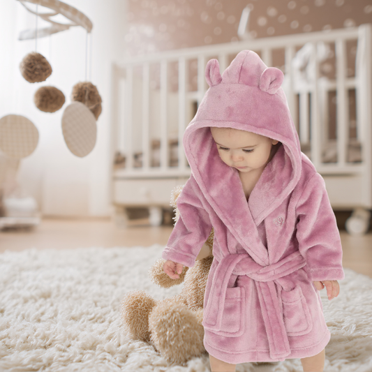 Dusky Pink Personalised Dressing Gown