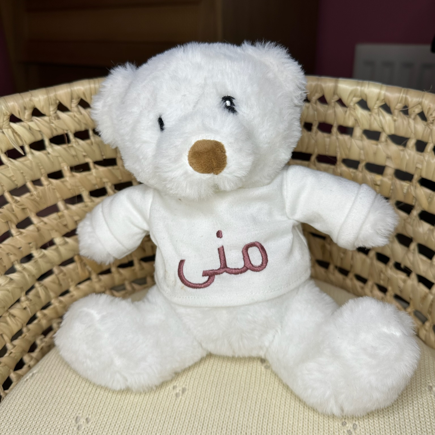 Cream Bundle - Knitted Blanket and The Noor Bear